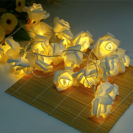 ریسه LED گل رز جنس فوم