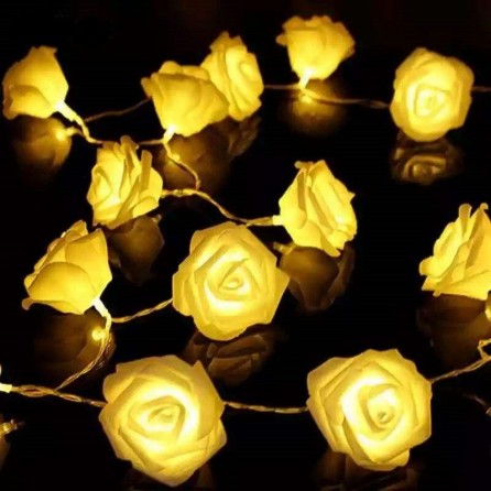 ریسه LED گل رز جنس فوم