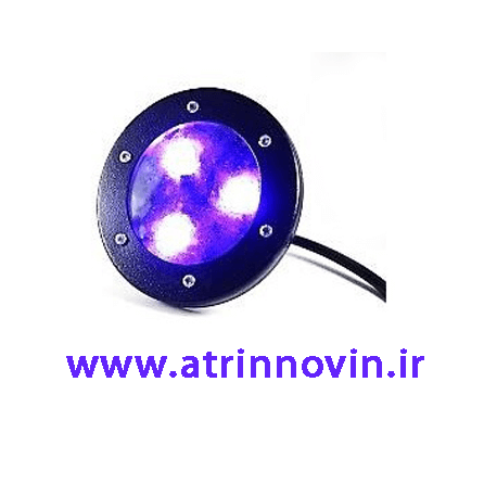 چراغ دفنی توکار3W RGB