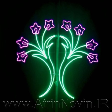 آذین بندی شهری مدل گل