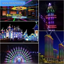 ریسه نواری برنامه پذیر  Addressable LED) ALED ،  WS2812B)