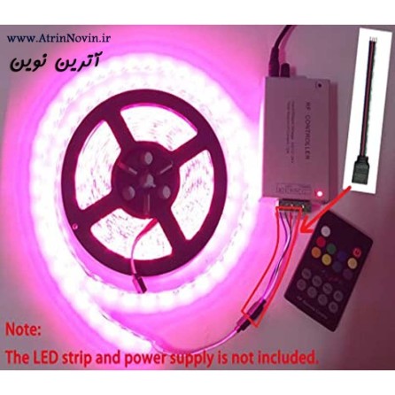 کنترلر RGB موزیکال با ریموت IR