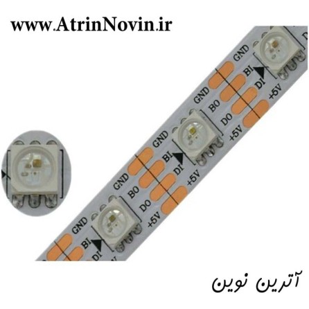 LED نواری WS2813 IP22 60Pixel/m