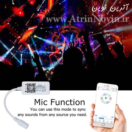 کنترلر ال ای دی بلوتوثی RGB/RGBW