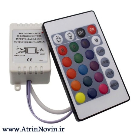 ریموت کنترلر و درایور RGB 6A