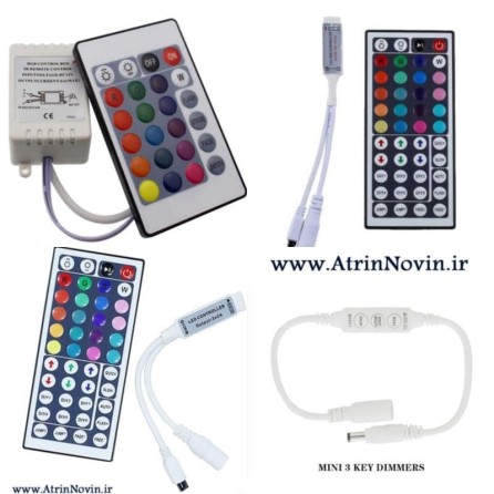 کنترلر RGB 12A - درایور RGB 6A حرفه ای - درایور RGB Mini 6A