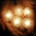 ریسه LED قاصدک با باتری خورشیدی