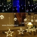ریسه آویز ماه و ستاره