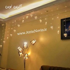 ریسه ال ای دی پرده ستاره ای و قلبی