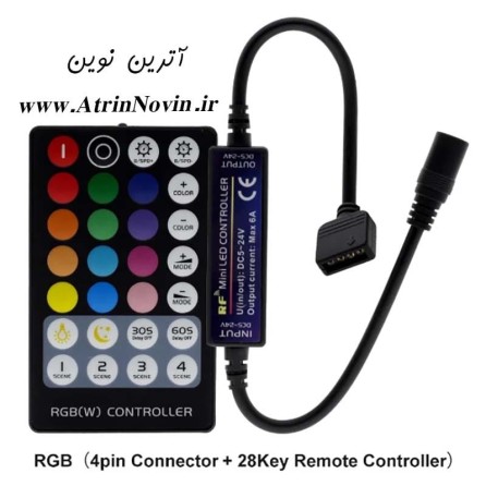 RF Mini LED Controller RGB/RGBW/CCT