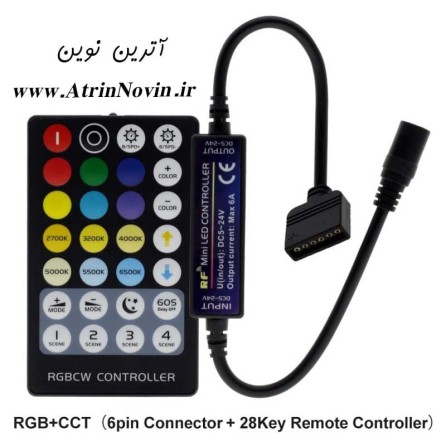 RF Mini LED Controller RGB/RGBW/CCT