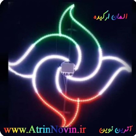 آذین بندی شهری مدل گل