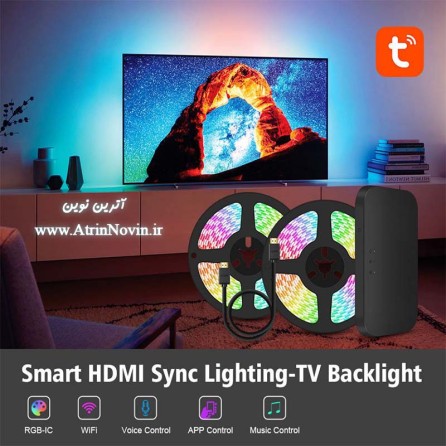 خرید و قیمت کنترلر نور پشت صفحه هماهنگ با تصویر تلوزیون ( sync TV dynamic backlight )