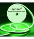 نئون فلکسی 12 ولت سبز - ریسه شلنگی سبز - نئون لایت سبز 12 ولت - آترین نوین -خرید و قیمت ریسه نئون سبز