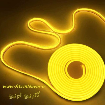 نئون فلکسی انبه ای 12 ولت قابل سفارش در ابعاد دلخواه با بهترین قیمت