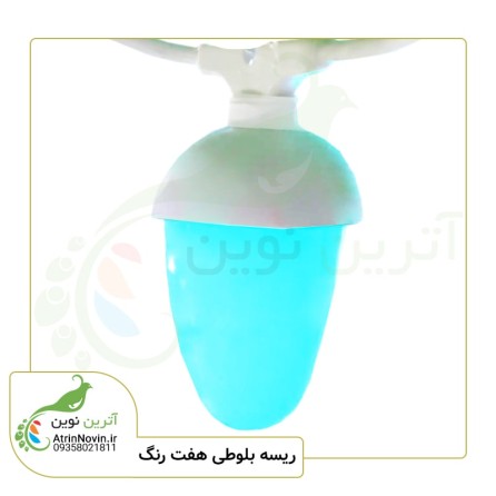 قیمت و خرید ریسه بلوطی هفت رنگ  (ریسه حبابی هفت رنگ)