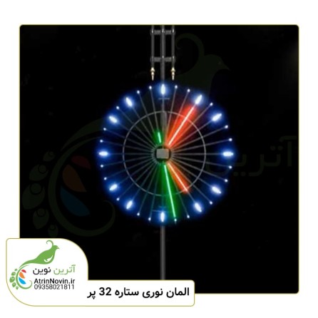 المان سان لایت با قابلیت نمایش ساعت به صورت عقربه ای و دیجیتال