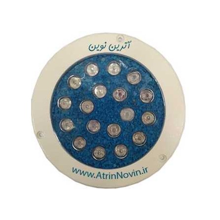 قیمت و خرید چراغ استخری توکار فول کالر 18 وات 12 ولت