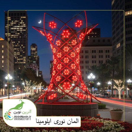 المان درخت حجمی ایلومینا