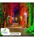 قیمت چراغ زیر درختی تک رنگ و فول کالر ، تزئین پارکها ، نورپردازی درختها