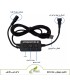 کنترلر USB ریسه LED RGB آترین نوین با ورودی ۵ ولت، کلید روشن/خاموش، تغییر حالت و افکت نور