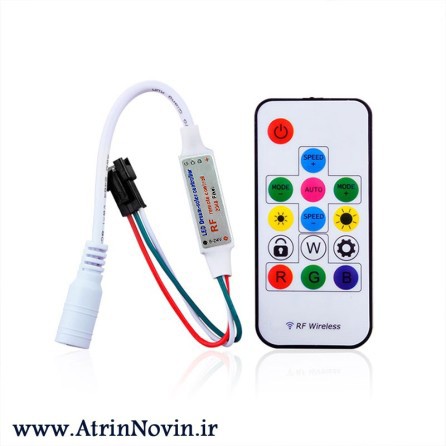 کنترلر LED دیجیتال1024پیکسل  IR ( ریموتی - آدامسی )