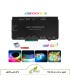 کنترلر هوشمند T8K Music + DMX مجهز به ورودی و خروجی DMX512، کانکتور SPI-TTL و قابلیت همگام‌سازی SYNC
