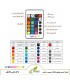 راهنمای عملکرد دکمه‌های ریموت کنترلر آدامسی بلوتوثی RGB 24 کلید