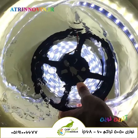 ریسه نواری RGB 5050 تراکم 60 / IP68