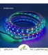 Led نواری برنامه پذیرWS2811 تراکم 60 آی پی67 با رنگهای جذاب