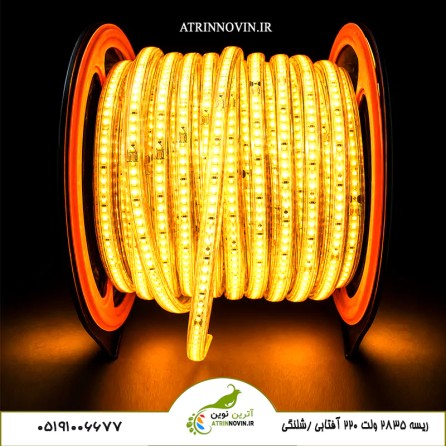خرید ، قیمت ریسه نواری 220 ولت لوپ لایت چیپ 2835 با گارانتی