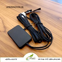 کنترل روشنایی با لمس پنل شیشه‌ای مجهز به سنسور