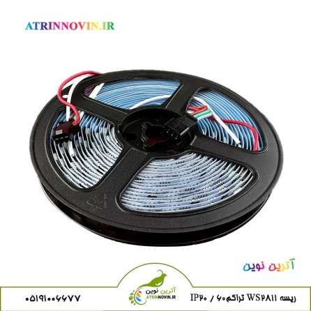 1. ریسه LED دیجیتال WS2811 آی پی 20 مناسب فضای داخلی