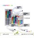 کنترلر Magic Home Wifi ,RGB موزیکال تک خروجی (مجیک هوم وای فای)با ریموت RF یا IR