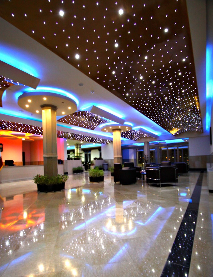 آسمان شب رستوران ، نورپردازی رستوران