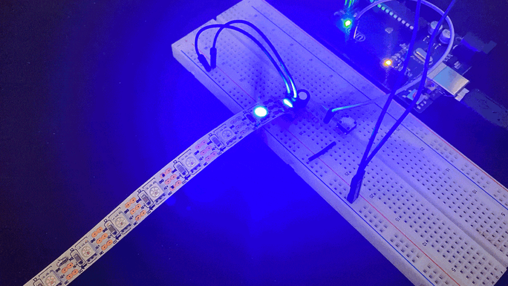 استریپ ال ای دی ، led strip ، ws2812 pixel led software