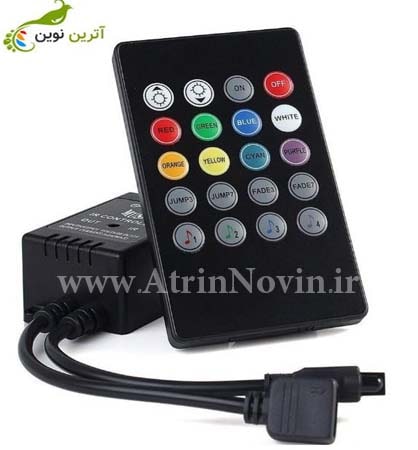 خرید و قیمت ریموت کنترل موزیکال و درایور LED RGB