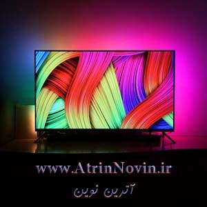 تزیین دیوار با نورمخفی پشت تلویزیون