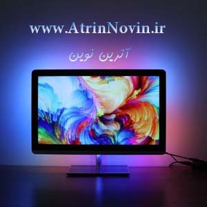 نوار ال ای دی نورپردازی نورمخفی پشت تلویزیون
