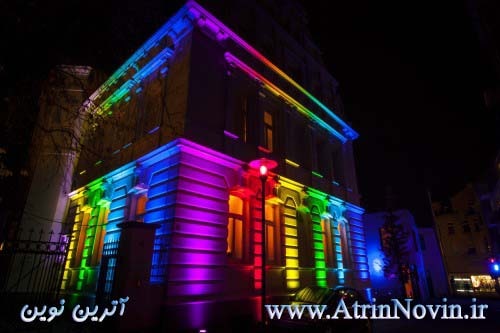 نورپردازی نما کافیشاپ و رستوران در مشهد