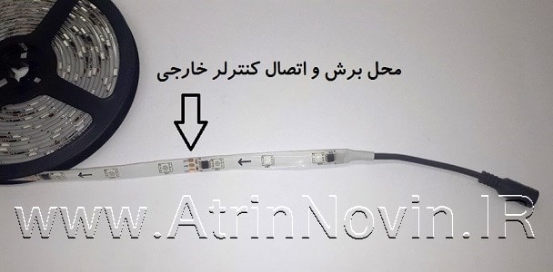فروش ال ای دی نواری ws2811 تراکم 30 درایور سرخود ip 65