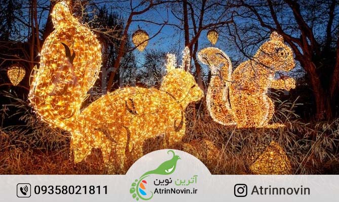 قیمت و خرید المان نوری سنجاب، المان نوری حیوانات