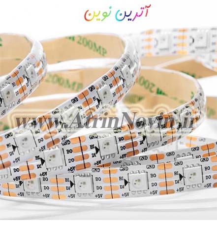 خرید LED نواری WS2813 IP20 60Pixel/m با گارانتی ،