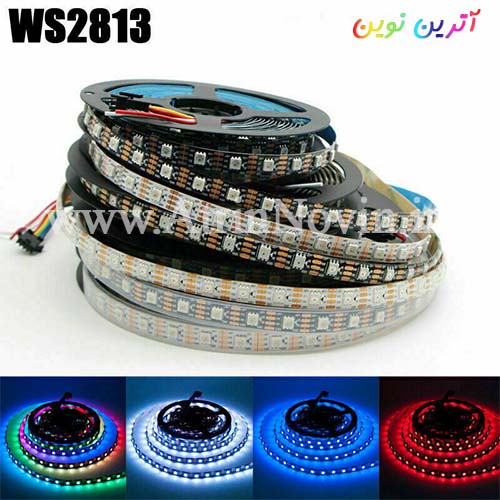 نواری ال ای دی تراکم 60 ip 20 ws2813