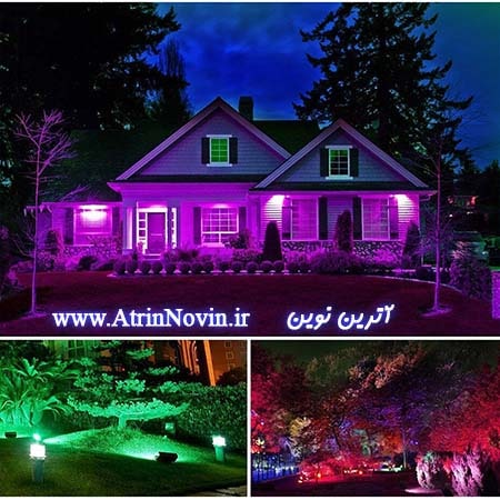 فروش آنلاین پروژکتور rgb با گارانتی ، پروژکتور ال ای دی 72 وات rgb
