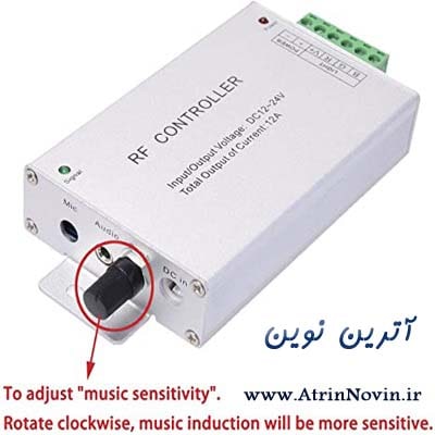 rgb rf remote 12A music controller