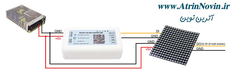 آموزش اتصال کنترلر دیجیتال h803 با کیفیت عالی